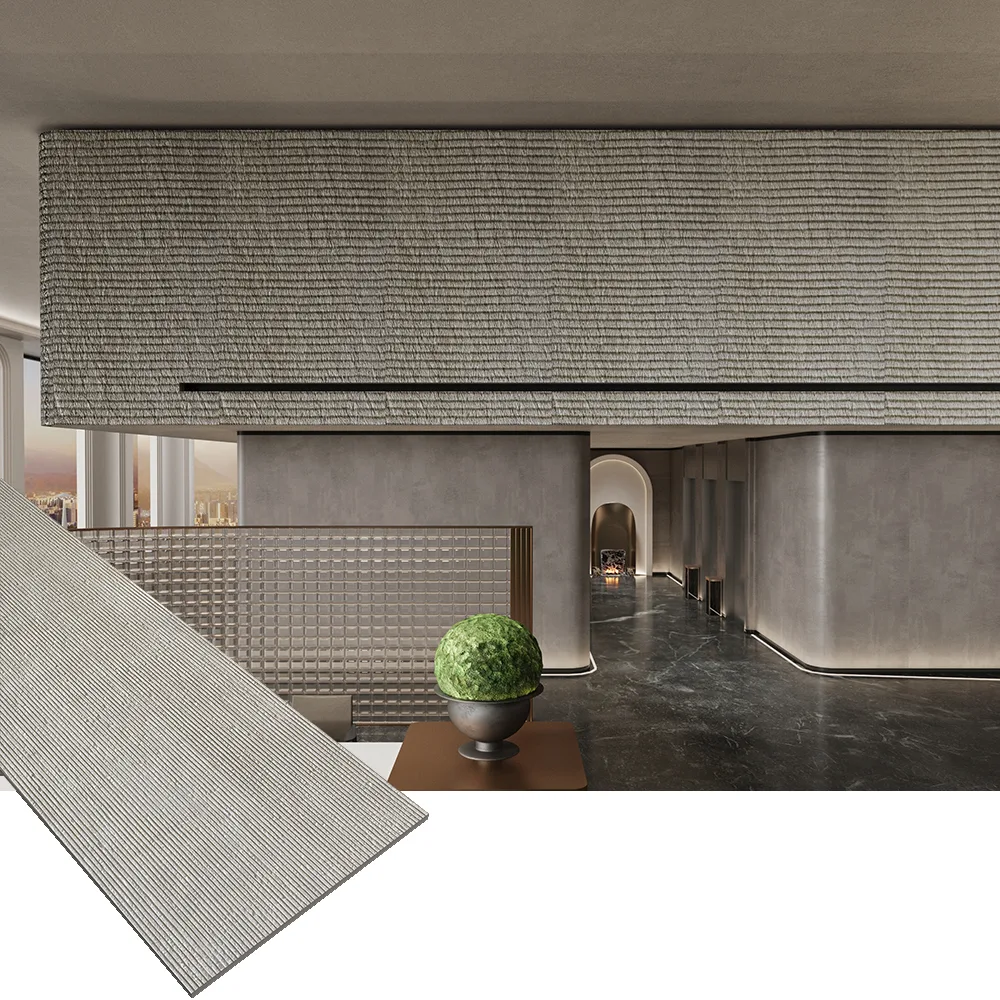 Faux stone interior panels