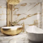 PVC Marble Sheet Gilded Most Commonly Used Sizes and Colors