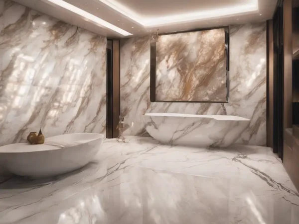 what is uv marble sheet made of?