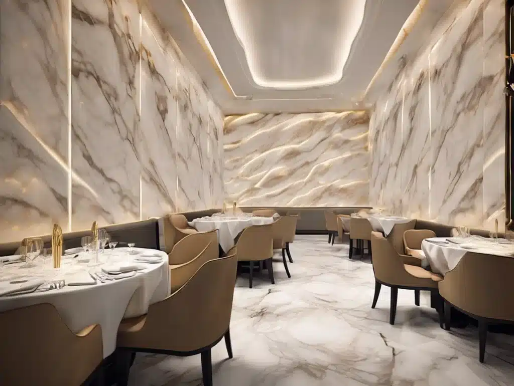3D UV Marble Sheet Wall Design