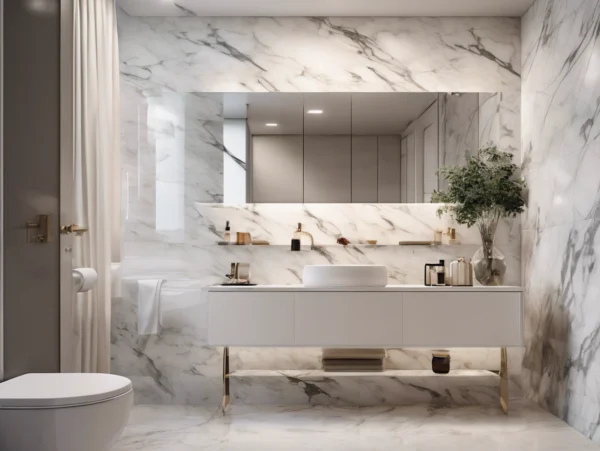 Uv Coating 3mm Uv Marble Sheet