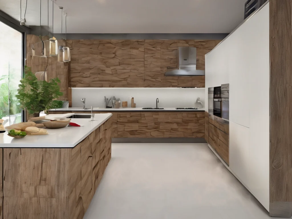 Eco-friendly decoration wall panels kitchen UV marble panel