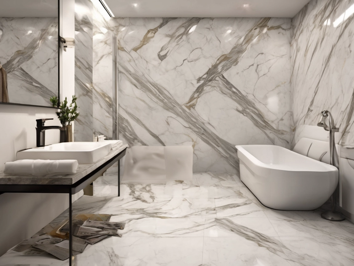 UV wall panel PVC marble color interior decorative wall panel