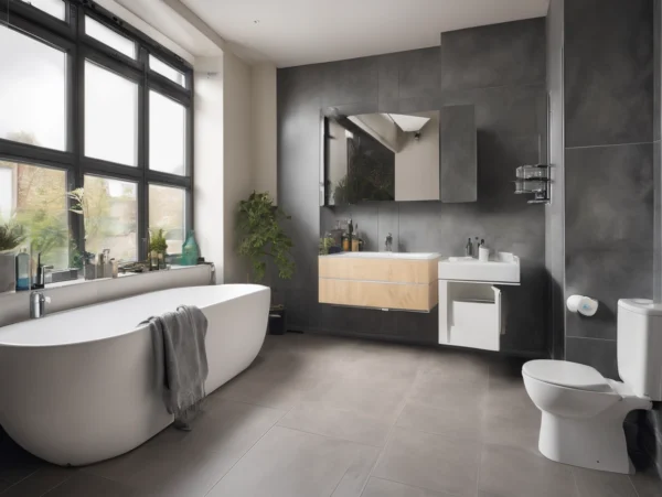 Waterproof flame retardant skirting board UV board