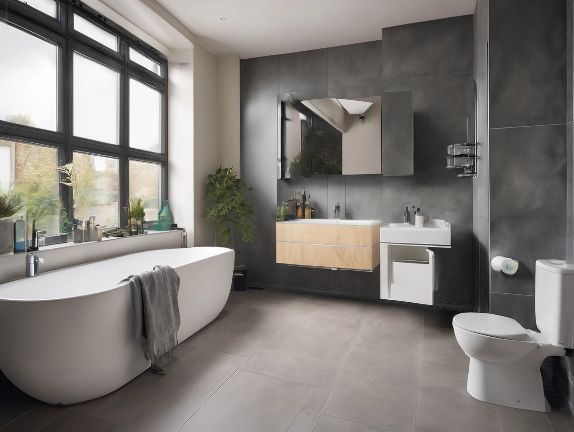 Waterproof flame retardant skirting board UV board