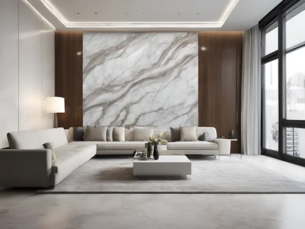 1220X2900mm UV Marble Sheet Seamless Wall Decoration Panel