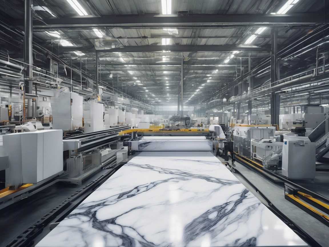 China Factory 1220x2440mm Of UV Printing Marble Sheet