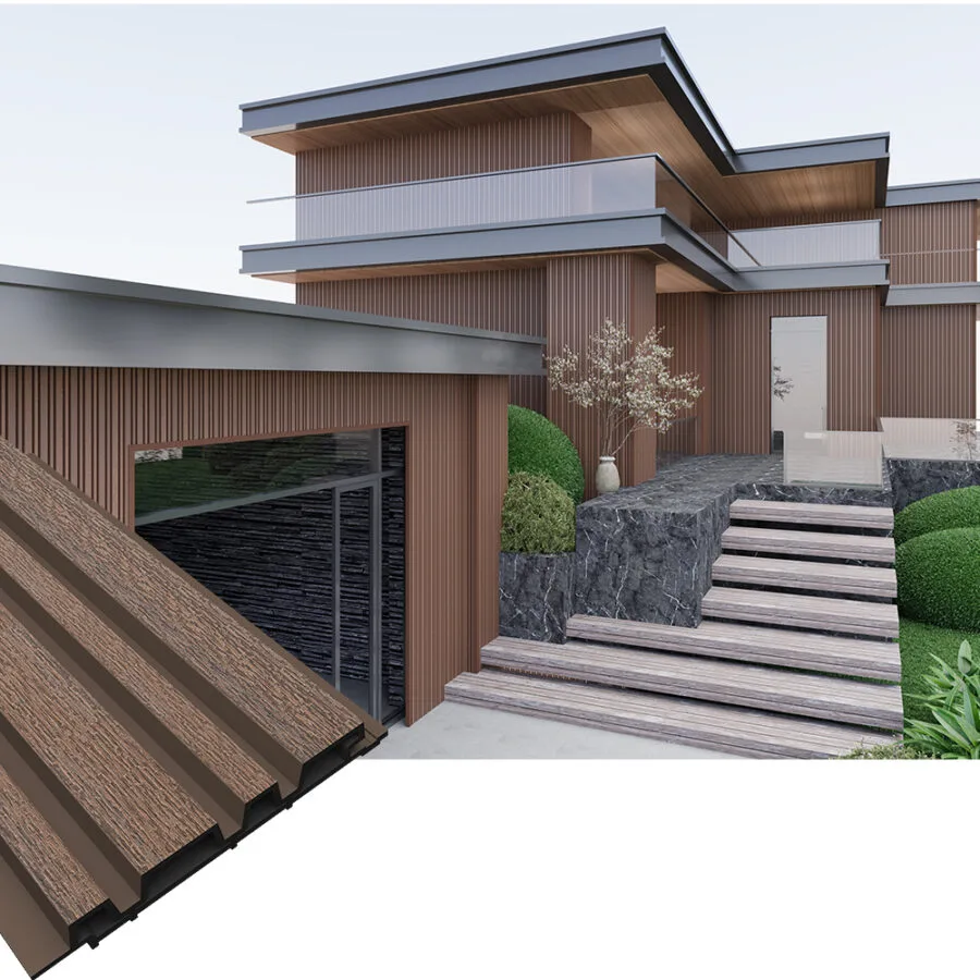 Fire-Rated WPC Exterior Wall Cladding WTCC-24533