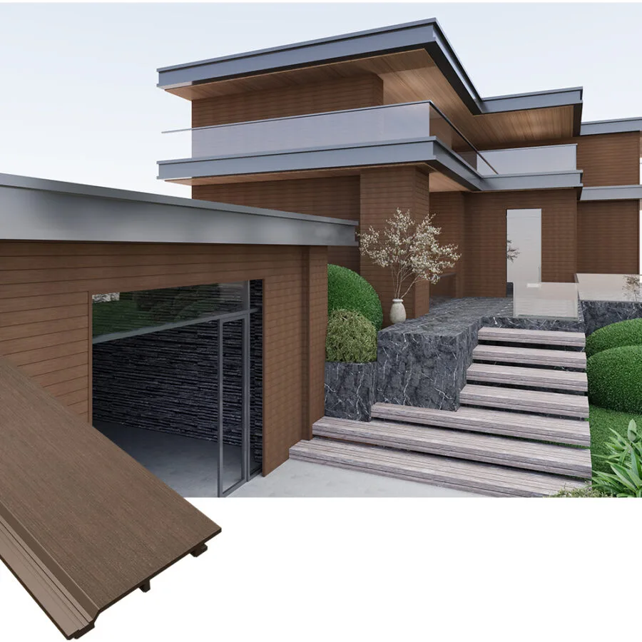 Eco-Friendly ​Exterior WPC Wall Panel WTPC-14821-1