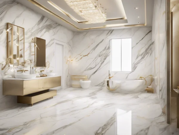 Interior decoration artificial marble UV sheets for hotsale