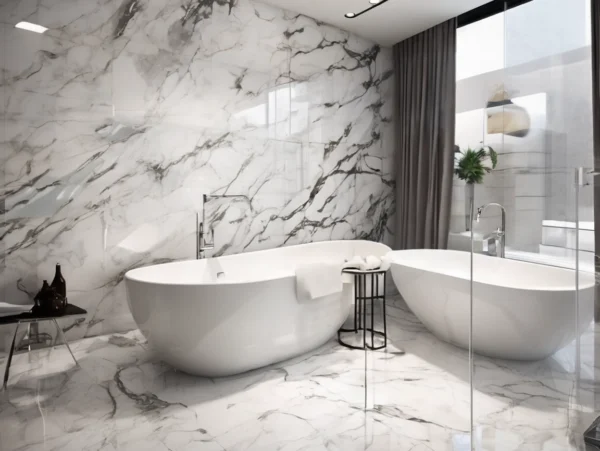 Anti Scratch High Glossy UV Board Marble Sheet PVC Wall Panel