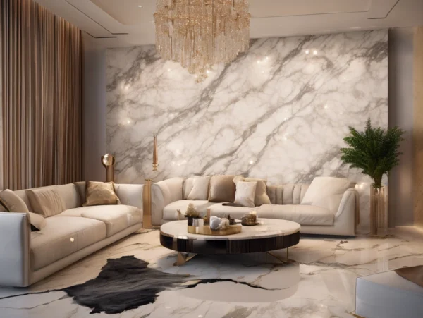 High Quality Indoor Wall Decor UV Marble Sheet