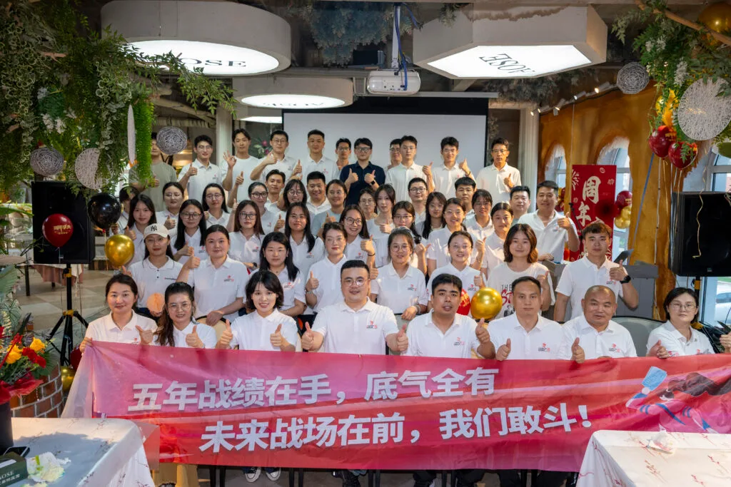 witopdecor team fifth anniversary photo
