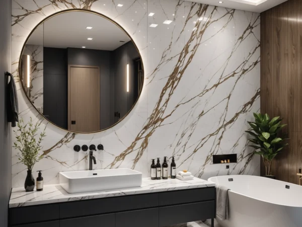 UV Coated Interior Decorative PVC Marble Wall Panel UV Coated Interior Decorative PVC Marble Wall Panel