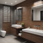 159mm*23mm Panels Wood Plastic Composite PVC Wall Panel