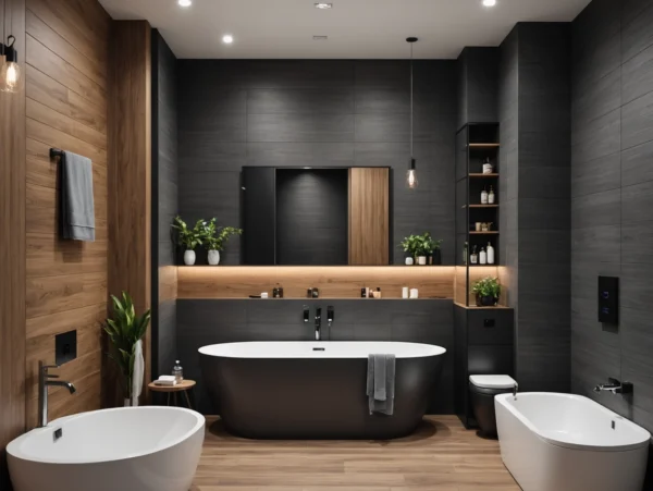 Modern WPC Wall Panel with PVC Film Indoor Waterproof Modern WPC Wall Panel with PVC Film Indoor Waterproof