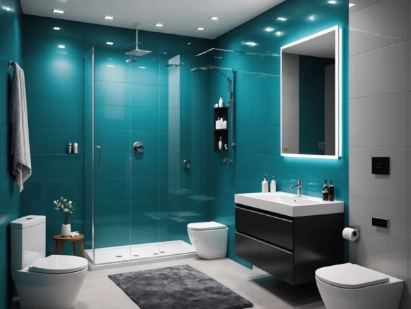 Waterproof PVC Wall Panel for Shower Room and Bathroom Walls Waterproof PVC Wall Panel for Shower Room and Bathroom Walls