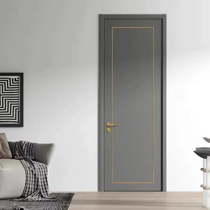 Customized Wooden Door Design for WPC Hotel Apartments 2