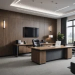 Waterproof Design Office PVC Indoor Walls Decoration