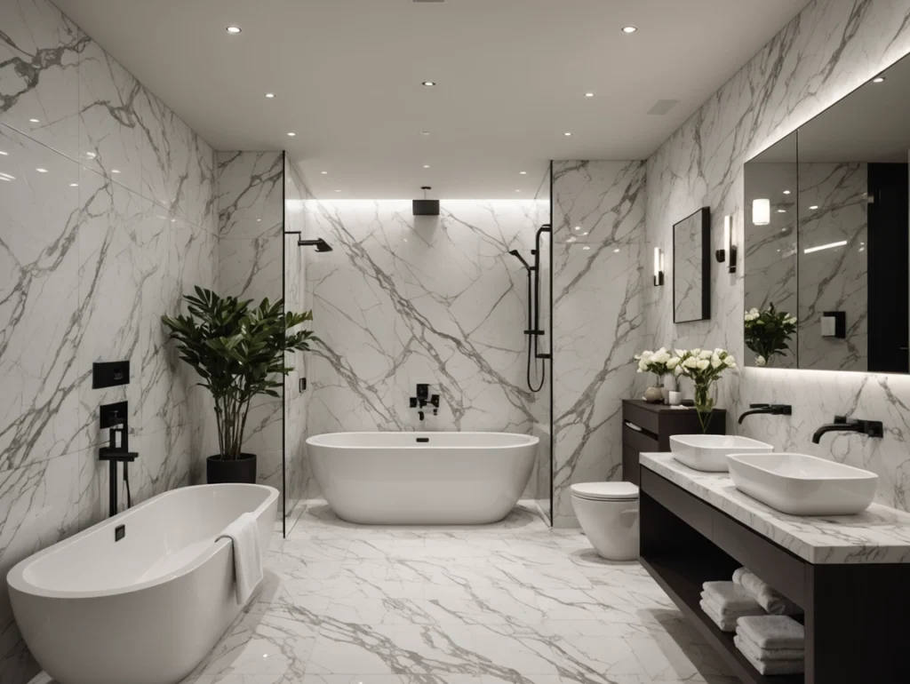 Decoration Material Spc PVC Bamboo Charcoal Wall Panel