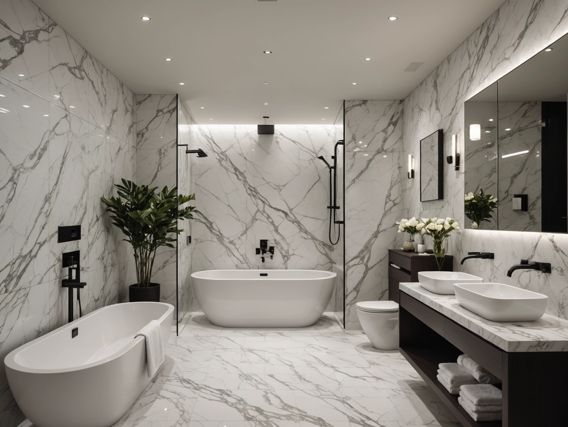 Decoration Material Spc PVC Bamboo Charcoal Wall Panel