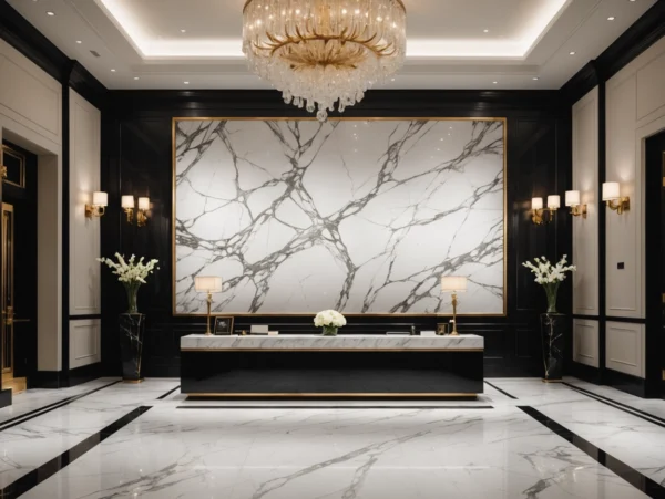 Chinese Building Material Manufacturer PVC Marble Sheet