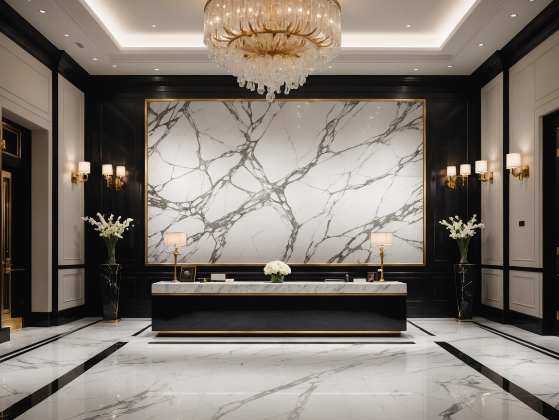 Chinese Building Material Manufacturer PVC Marble Sheet