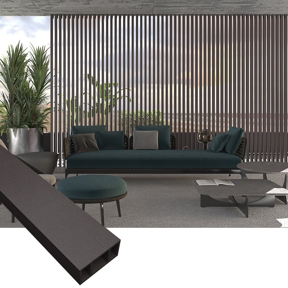 WPC Timber Tube Thermal Insulation WTCTB-50100-2