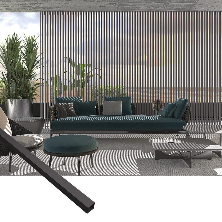 WPC Timber Tube Termite Proof WTTB-2525