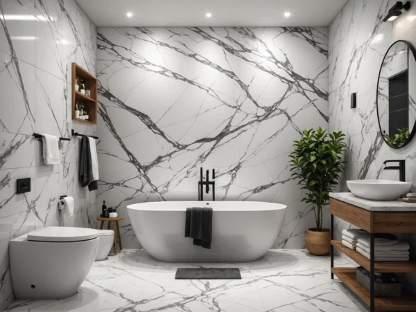 Easy Install Wall Board Panel Marble PVC Marble Sheet