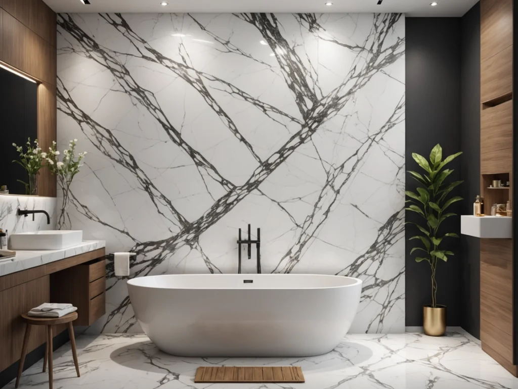 Easy Installation PVC Marble Sheet for Wall Panel Plastic