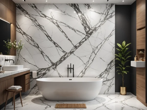 Easy Installation PVC Marble Sheet for Wall Panel Plastic