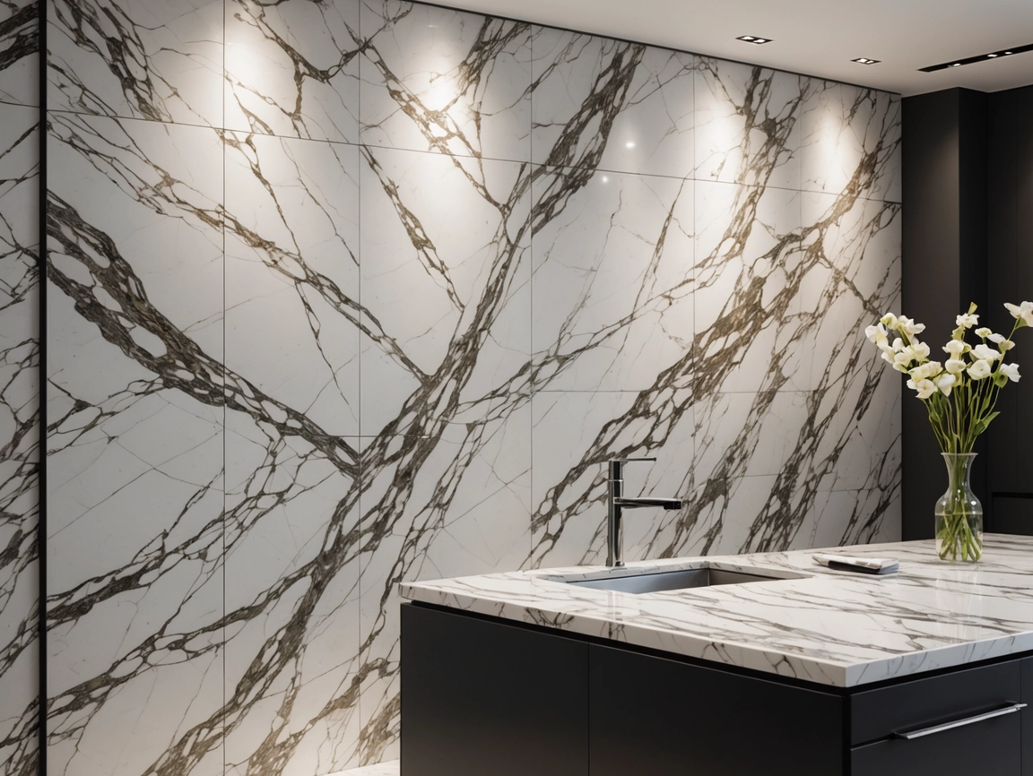 High Density PVC Marble Board Stone Wall Panel UV Plate Wall