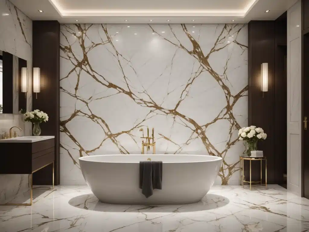 Elegant UV Panel Board Marmer Marble PVC Wall Panels 4X8