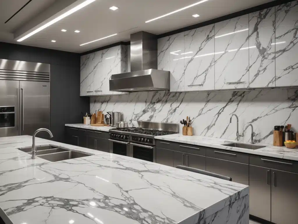 Water and Corrosion Resistant High Density PVC Marble Panel