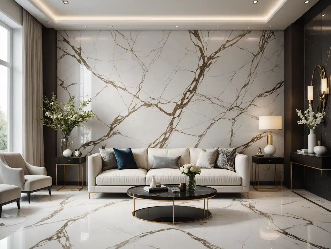 Continuous Pattern New Design 2025 Marmol PVC Marble Sheet