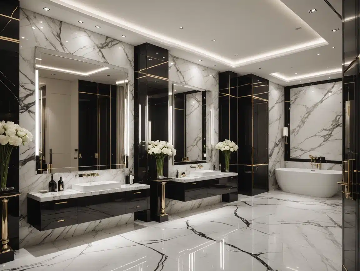 Wall Panel Decoration PVc High Gloss Marble Slab