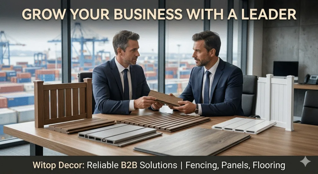 PVC vs. WPC Fencing: A Comprehensive Guide for B2B Importers and Wholesalers