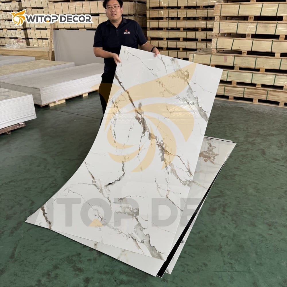 Thermal Transfer Printing Marble Sheet vs. PVC Marble Sheet: The Real Difference for B2B Wholesalers (Process, Cost & Sourcing Guide)