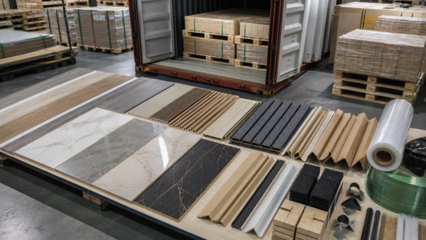 Mixed-Container Decorative Building Materials Mixed-container procurement samples for decorative building materials
