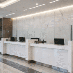 UV Marble Sheets for Bank Branch Rollouts: Pattern Control, Counter Interfaces, Security Fixtures, and Replacement Planning