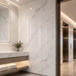 UV Marble Sheets for Hotel Bathroom and Lobby Projects: Surface Control, Packing Risk, and Importer ROI