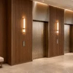 WPC Wall Panels for Elevator Lobbies: A B2B Guide to Impact Zones, Corner Details, Service Access, and Replacement Planning
