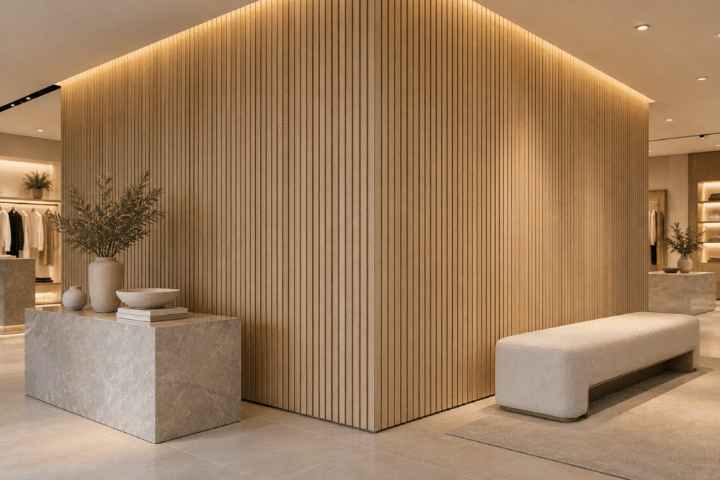 WPC Wall Panels: Mitered Corners vs Cover Trims for Retail Interiors