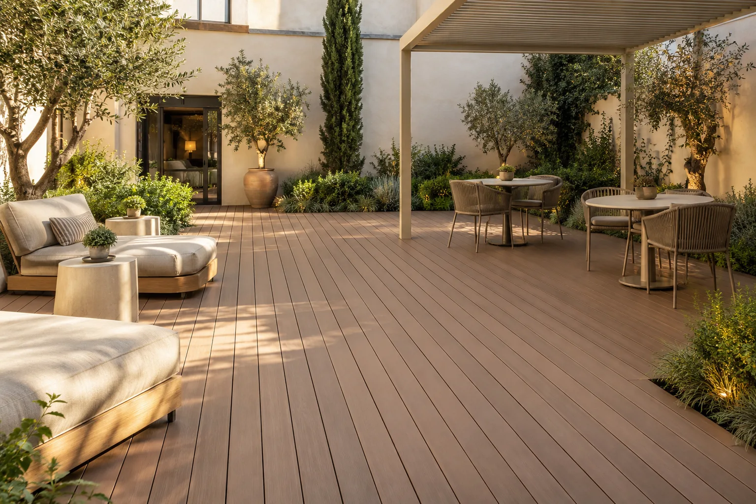WPC Decking for Commercial Terraces: Specify Sun Exposure Before Buying